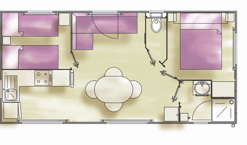 Grundriss vom Grand Large
